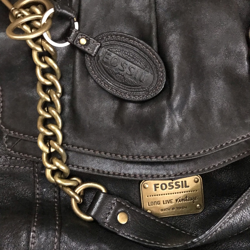 Navy Fossil Purse : Long Live Vintage 1954